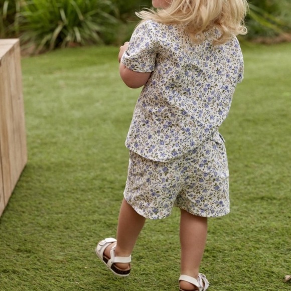 Reformation Matching Sets Reformation Kids Lamrock Linen Two Piece